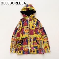 アルベロベロ オレボレブラ 総柄ジップアップパーカー ぶたモチーフ