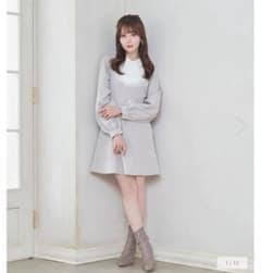 Rosé Muse Maid mini onepiece グレーのサムネイル