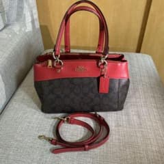 【美品】COACH バック　肩紐付きのサムネイル