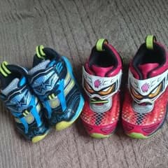 仮面ライダーエグゼイド スニーカー2足セット 16cmのサムネイル