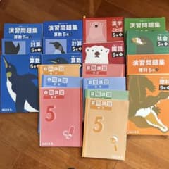 予習シリーズ5年生（上）全科目＋算数（下）＋春期講習＋夏期講習＋週