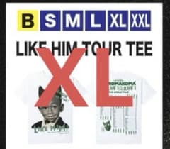 ミュージシャン Like him tour tee tyler the creator Tyler, The Creator Chromakopia Tour Merch Like Him T-shirts