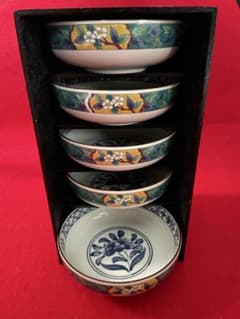 ◉セール！新品 九谷焼 和光園 九谷花草 平小鉢 5客セット - メルカリ