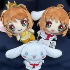 【値下げ】カードキャプターさくら×サンリオキャラクターズ ぬいぐるみマスコット
