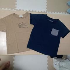 【120サイズ】 Tシャツ 二枚セットのサムネイル