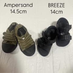 Ampersandスニーカー・BREEZEサンダル2足セットのサムネイル