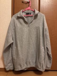 ASOS DESIGN ハーフジップ スウェット グレー Mのサムネイル