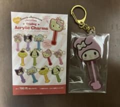 サンリオキャラクターズ　チョコレート アクリルチャーム　マイメロディのサムネイル