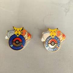 ポケモンセンターTOKYO ピンバッジ 同柄2個セット 開封済み 留め具欠品あり ポケモンセンターTOKYO ピンバッジ 同柄2個セット 開封済み 留め具欠品