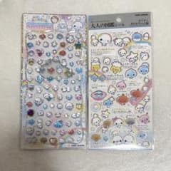 ジュエルプチドロップ　大人の図鑑シール　あわわちゃん　2点セットのサムネイル