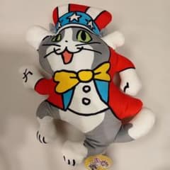 仕事猫 ✕ジャグラー ぬいぐるみクッション