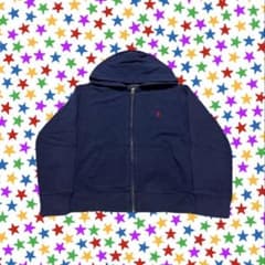 00s Ralph Lauren 短丈 ジップパーカー 平成ギャル Y2K - メルカリ