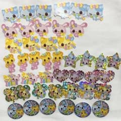 平成女児 平成レトロ 当時物 うさぎ フレークシール - メルカリ