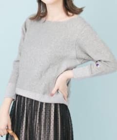 champion×UR 別注オフショルダーカットオフスエットのサムネイル