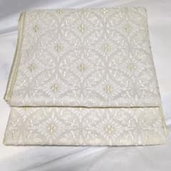 新品未使用 橋本テル 袋帯 アイボリー 花柄 袋帯 絹 - メルカリ