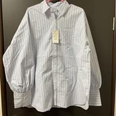 LOWRYS FARM ストライプシャツ 長袖のサムネイル