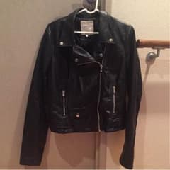 ZARA ダブルライダースジャケットのサムネイル