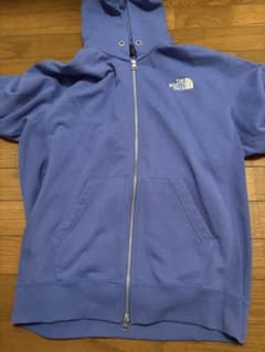 は*☆様 THE NORTH FACE フルジップ パーカー 青 Ｌのサムネイル