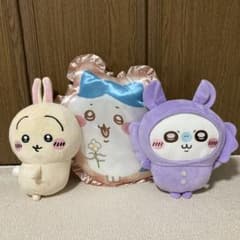 치이카와 꿀벌 봉제 인형 쿠션 3 점 세트