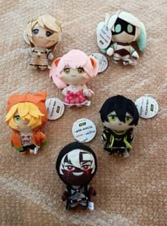 ラウンドワン限定 コンパス2.0 マスコットキーホルダー全6種セット売り