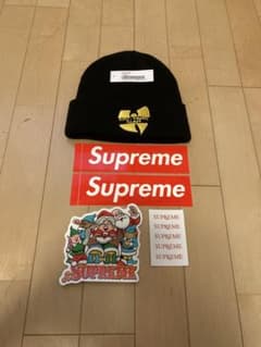 き*ご様 Supreme Wu-Tang Clan Beanie BLACKのサムネイル
