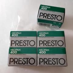 FUJIFILM PRESTO NEOPAN 400 黒白24枚 期限切れ 5個 - メルカリ