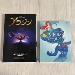 디즈니 소설 문고 책 세트 알라딘/머메이드