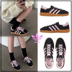 adidas SPZL 黒/ピンク スニーカー【新品未使用】 - メルカリ