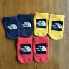 ノースフェイス　ベビー靴下　3セットのサムネイル