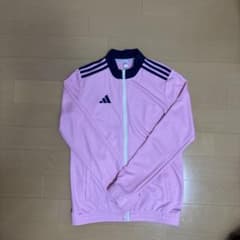 adidasジャージ　ピンク　M サッカーのサムネイル