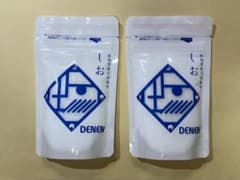 能登揚げ浜塩田しお DENENしお　80g ２つ 揚げ浜塩のサムネイル