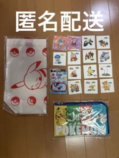 ポケモン　読売新聞ノベルティ　マクドメザスタ　セブンアクキー　ポケモンパンシールのサムネイル