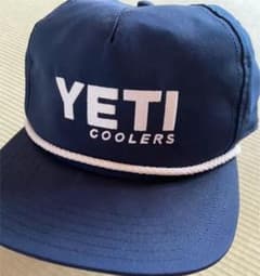 投げ売り日本未発売　イエティ YETI 帽子　キャップ ネイビー　帽子のサムネイル