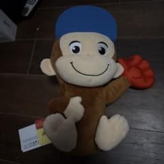 おさるのジョージ ぽってりLLぬいぐるみのサムネイル