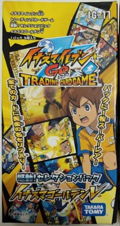 이나즈마 일레븐 GO tcg 트레이딩 카드 이나즈마 골든 V 미개봉