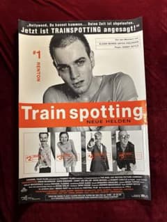 折り目なし美品】 trainspotting 劇場用ポスター A1 ドイツ版 - メルカリ