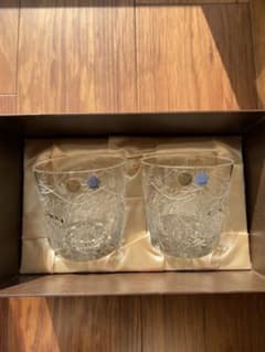 ボヘミアンガラス　タンブラー　新品・未使用品のサムネイル