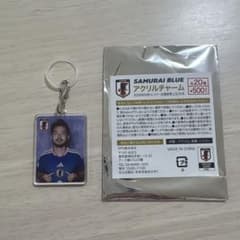 菅原由勢選手 SAMURAI BLUE アクリルチャーム 日本代表 応援グッズのサムネイル