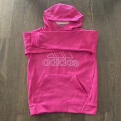 adidas トップス フード付き 裏起毛 140のサムネイル