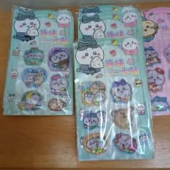 ちいかわ、ポケモン、ディズニー、スヌーピー、ミッフィー、 30枚セットのサムネイル
