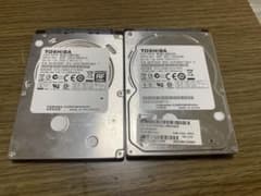 TOSHIBA ハードディスク　500GB 750GB ジャンクのサムネイル