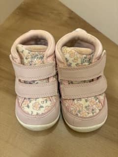IFME ベビーシューズ ピンク 花柄のサムネイル