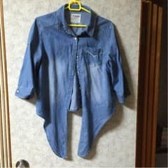 お値下げ中！デニム風ジャケットのサムネイル