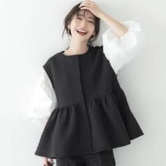 coca⭐︎キルティングベスト⭐︎Mのサムネイル