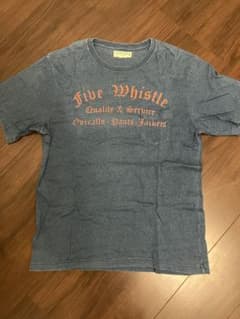 5WHISTLE ポケットTシャツ ブルー　northnonameのサムネイル
