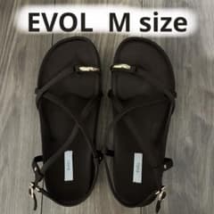 EVOL サンダル 厚底 ブラウンのサムネイル