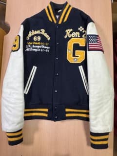 t*b様 GB Sport スタジャン M ネイビー/ホワイト t*b様 GB Sport スタジャン M ネイビー/ホワイト - メルカリ