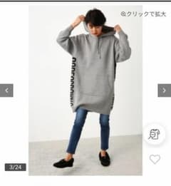ロデオクラウンズ　ニットワンピース　ニットトップス　新品のサムネイル