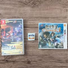 Switch 戦国無双4DX 、戦国無双クロニクル戦国無双クロニクル3バラ売り