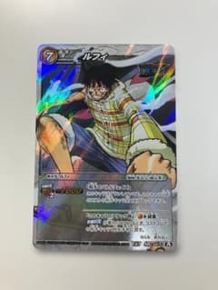 0424 SR ルフィ ワンピース ミラクルバトルカードダス ミラバト - メルカリ